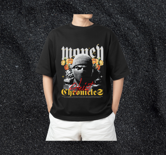 DARK AESTHETIC OVERSIZED T-SHIRT | FOR THE FEARLESS GRINDER