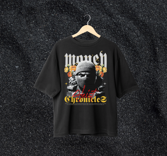 DARK AESTHETIC OVERSIZED T-SHIRT | FOR THE FEARLESS GRINDER