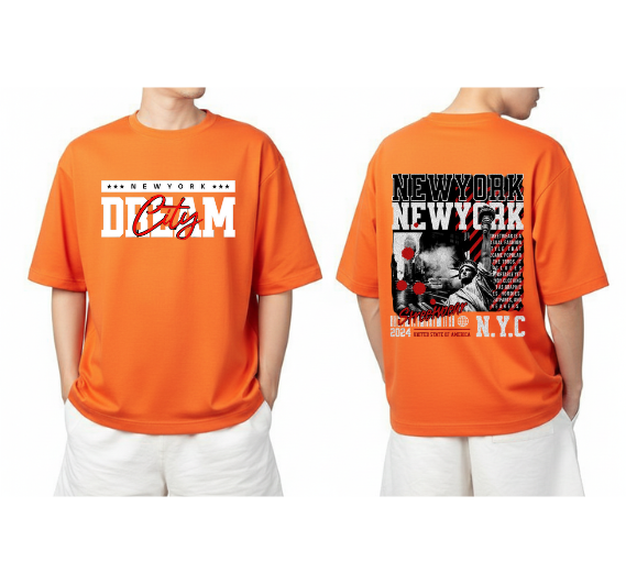 Liberty streetwear oversized tee